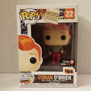 Funko Pop #22 Conan O'Brien Game Stop Exclusive
